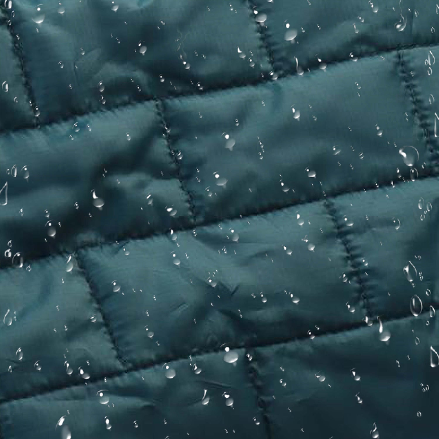 IFOURTHSTYLE Blue Waterproof Plaid Parka for Dogs