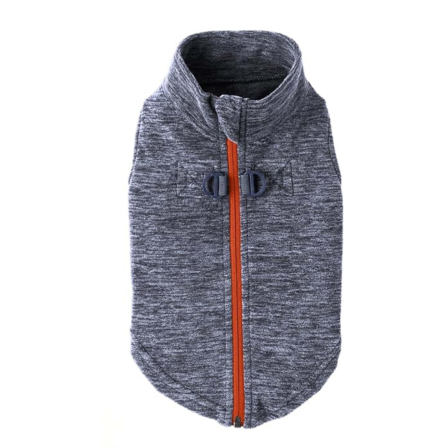 IFOURTHSTYLE Blue Striped Fleece Cat Coat