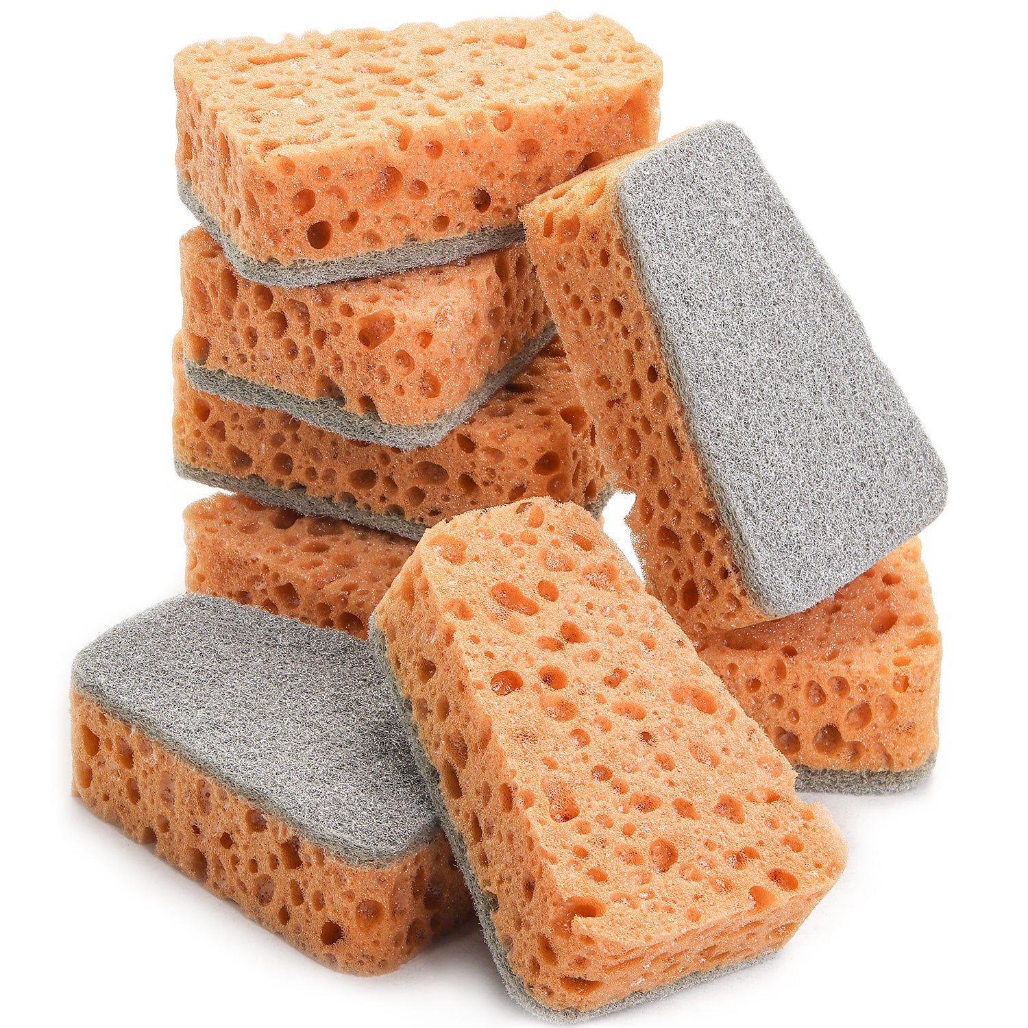 LTWHOME Cleaning Sponge for Aquarium Fish Tank Wood Pulp Cotton (Pack of 30)