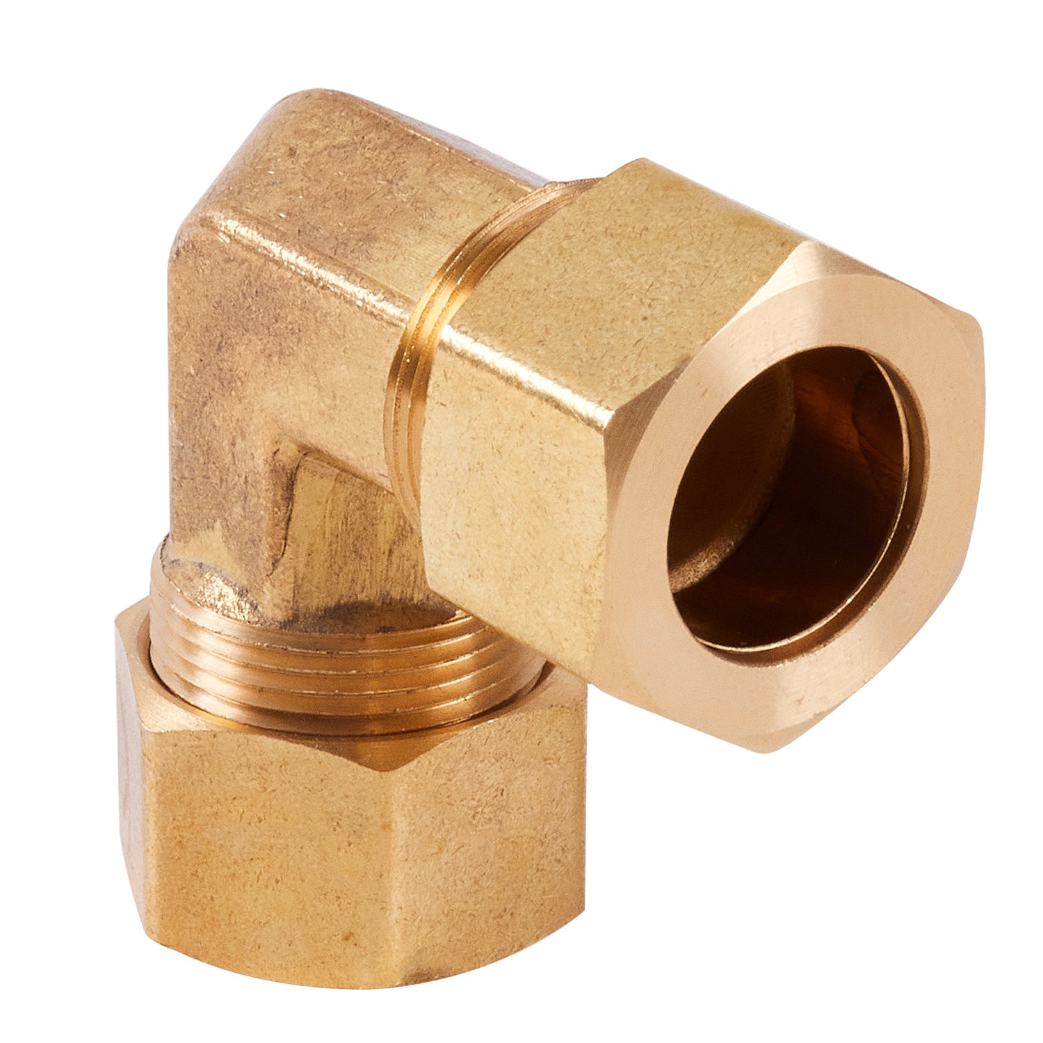 LTWFITTING 3/4 inch OD 90 Degree Compression Union Elbow, Brass Compression Fitting (Pack of 30)