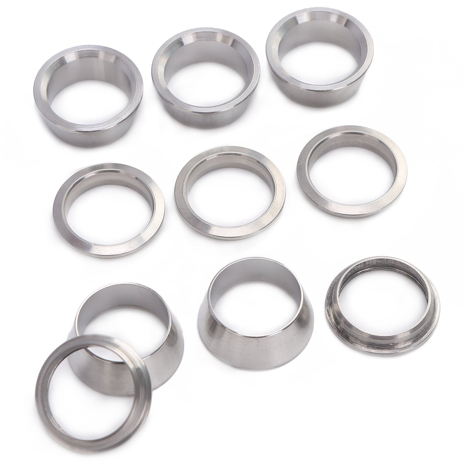 LTWFITTING 3/8-Inch Stainless Steel 316 Compression Sleeves Ferrels, STAINLESS STEEL 316 COMPRESSION FITTING (Pack of 20)