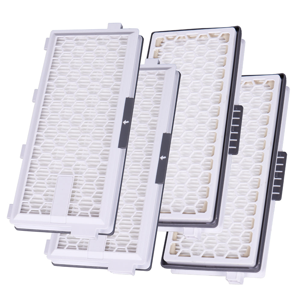 LTWHOME Replacement HEPA Filter Compatible with Miele Vacuum Cleaner AirClean SF-HA 50 Filter, S4000, S5000, S6000, S8000 (Pack of 4)