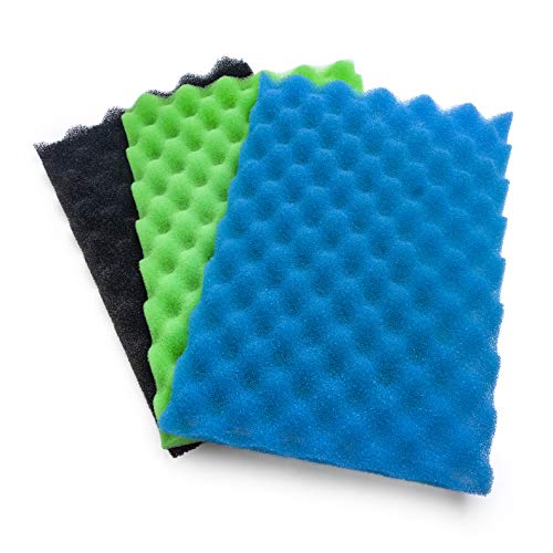 LTWHOME 1 Set Fish Pond Foam Filters fit for Lotus Green Genie 12000