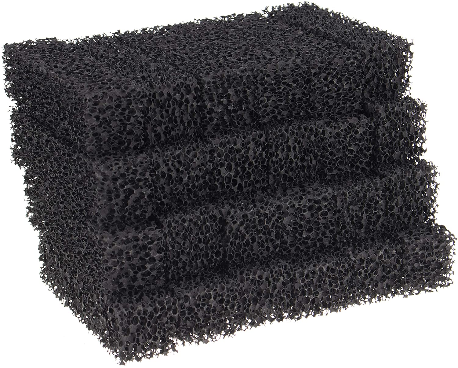LTWHOME Compatible Carbon Filter Pad Replacement for Aqueon QuietFlow LED PRO Power Filter, 10 (Pack of 24)