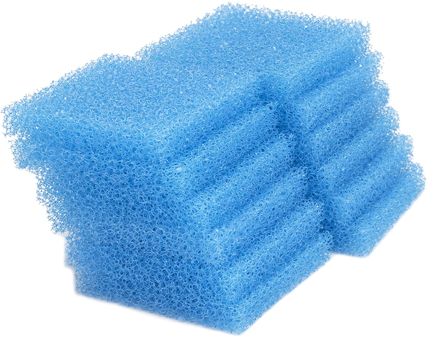 LTWHOME Compatible Blue Foam Replacement for Aqueon Quietflow E Internal Power Filter (Pack of 12)