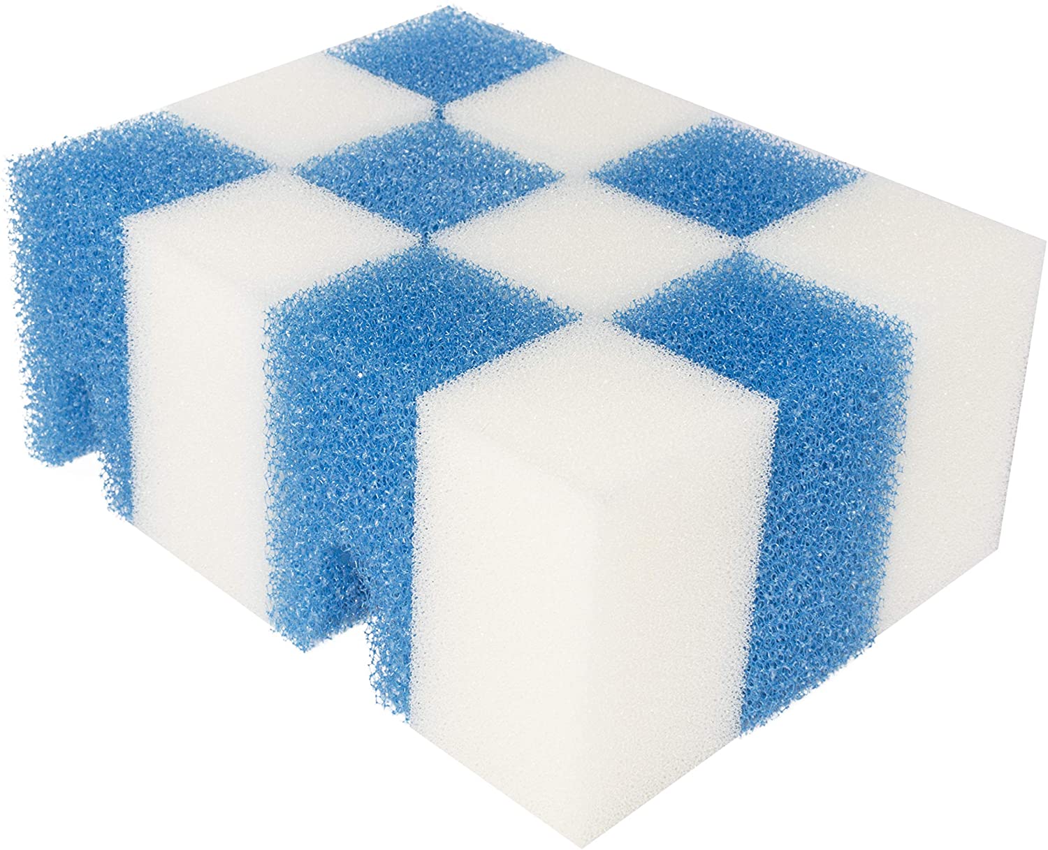 LTWHOME Design Aquarium Mechanical Sponges Compatible with Ferplast Blumec 07 Sponges Fit for Bluwave Internal Filter (Pack of 6 Sets)