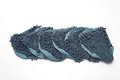 LTWHOME Washable Coral Cleaning Pads Fit for Vax S2 Series Steam Cleaner Mop (Pack of 6)