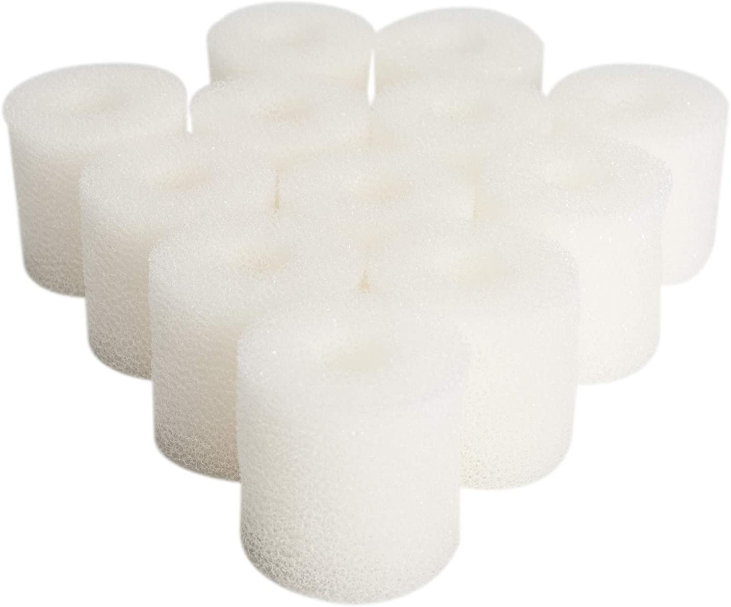 LTWHOME Foam Filter fit for 2618080 Cartridges Aquaball 2208-2212/60-180,Biopower 160-240 and Prefilter 4004320 (Pack of 12)