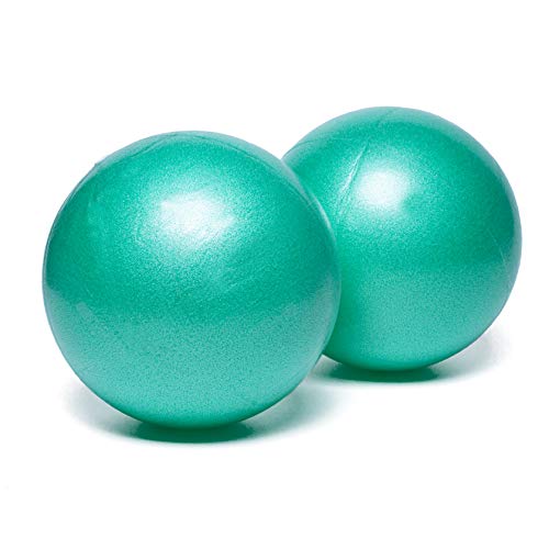 Pilates Yoga 8 Inch Green Ball Fitness Over Ball Bender(Pack of 2)