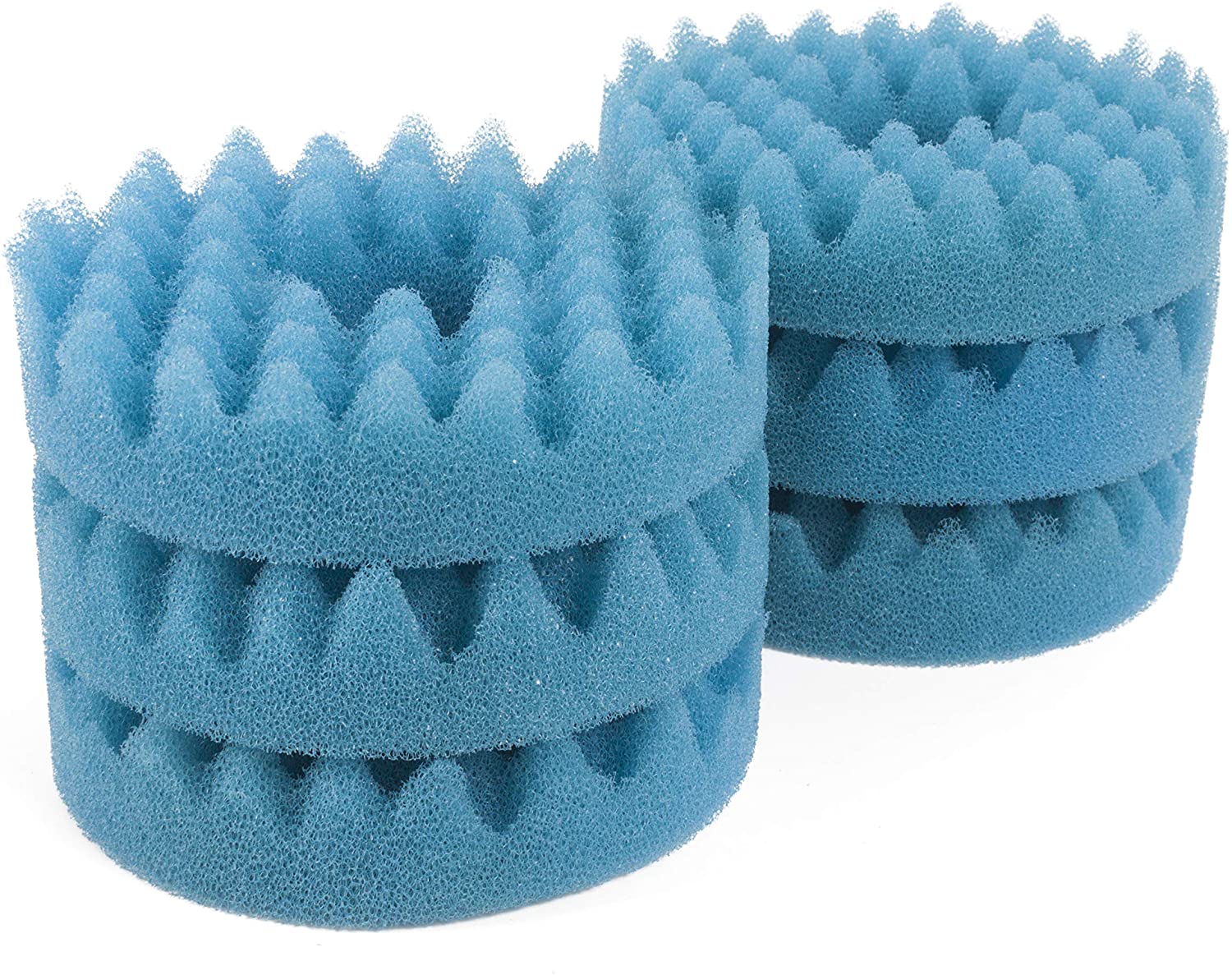LTWHOME Foam Sponge Filter Media Fit for The Hozelock BioFit for Force 3000 5500 8000 Filter (Pack of 6)
