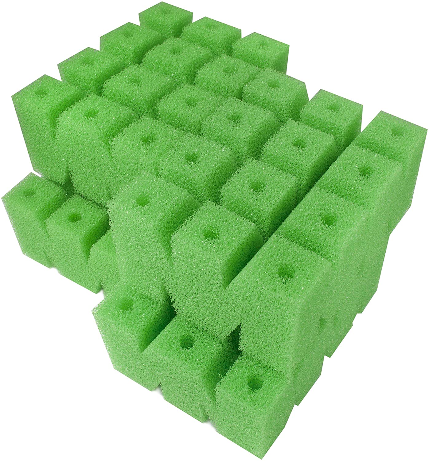 LTWHOME Fine Foam Sponge Fit for S?ll Herz 14736 Filter 26 x 19 x 10 cm (Pack of 4)