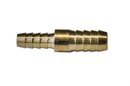LTWFITTING Brass Barb Hose Reducing Splicer Mender 1/4-Inch ID Hose x 3/8-Inch ID Hose Fitting Air Water Fuel Boat (Pack of 500)