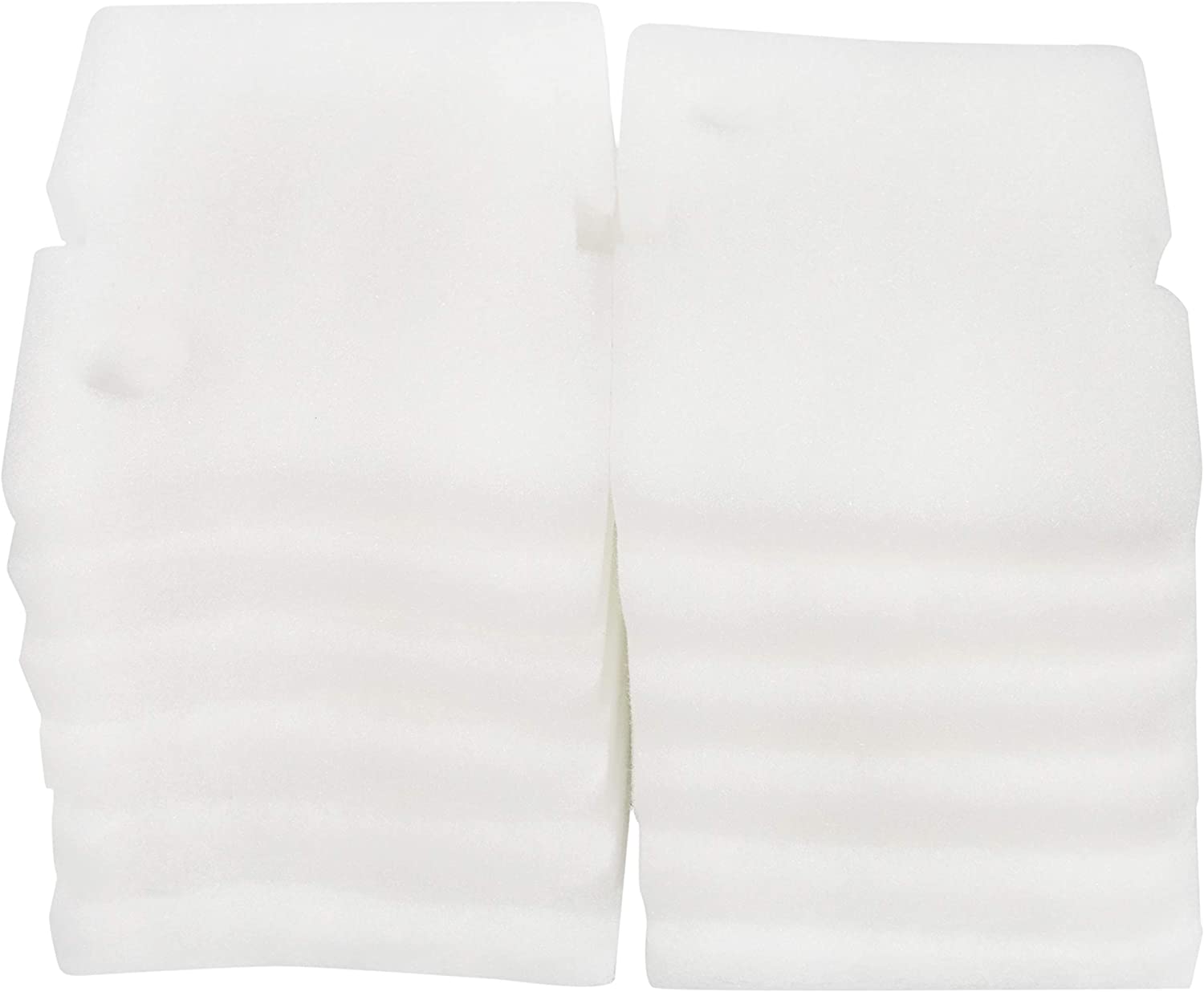 LTWHOME White Fine Filter Media Fit for Hydor Professional Canister Filter 250/350 (Pack of 12)