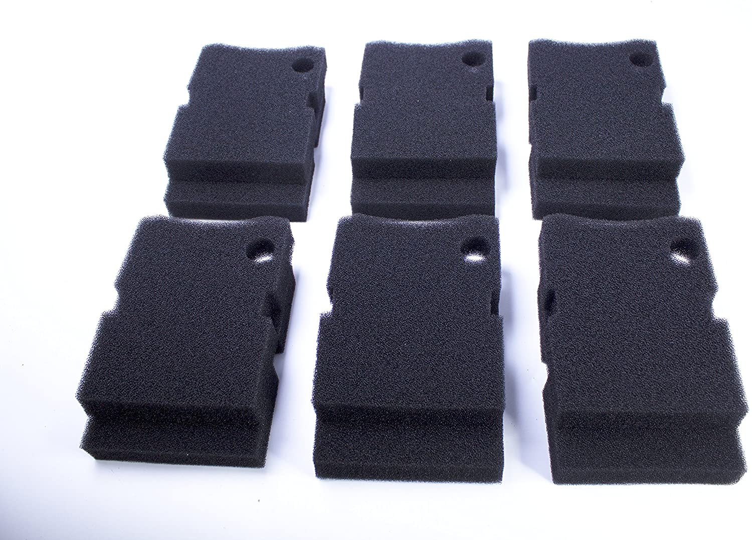 LTWHOME Foam Filter Media Fit for Hydor Professional Canister Filter 450/600 (Pack of 12)