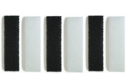 LTWHOME Compatible Filter Media Pack Fit for Interpet Fish Pod Moon 19 Filter (Pack of 6)