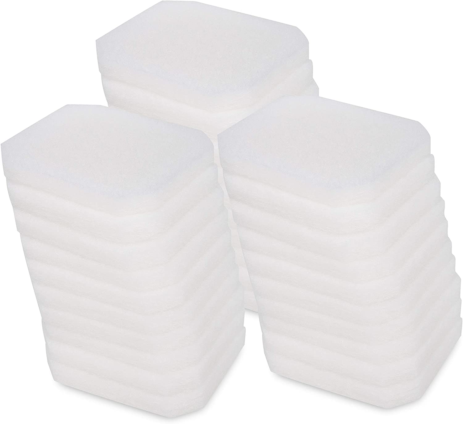 LTWHOME Replacement Wool Filter Pads Fit for JBL Symecpad II CristalProfi e 400/700/900 External Filters 6029100 (Pack of 30)