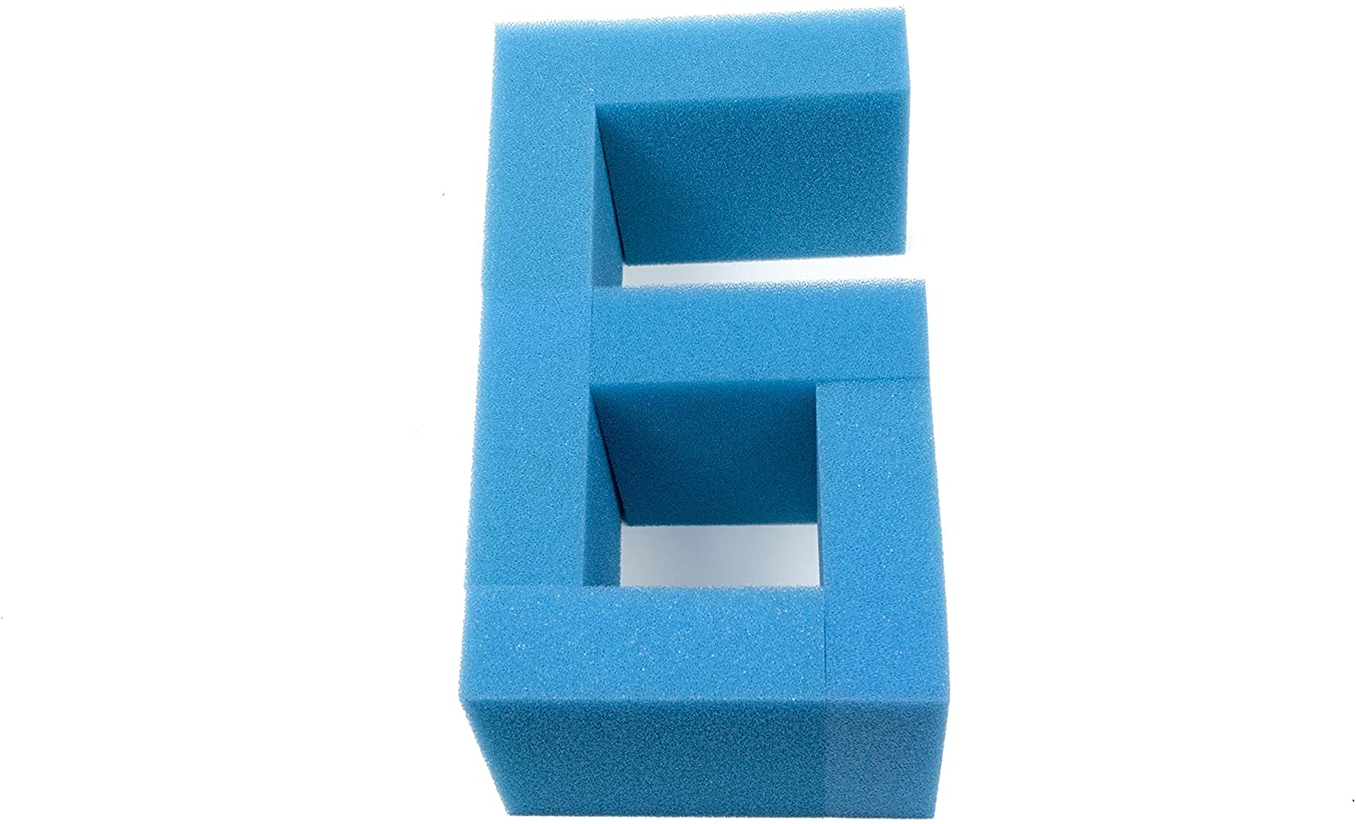 LTWHOME Fine Foam Filter Pads Fish Tank Fit for Juwel Jumbo/BioFlow 8.0 Filter(Pack of 6)