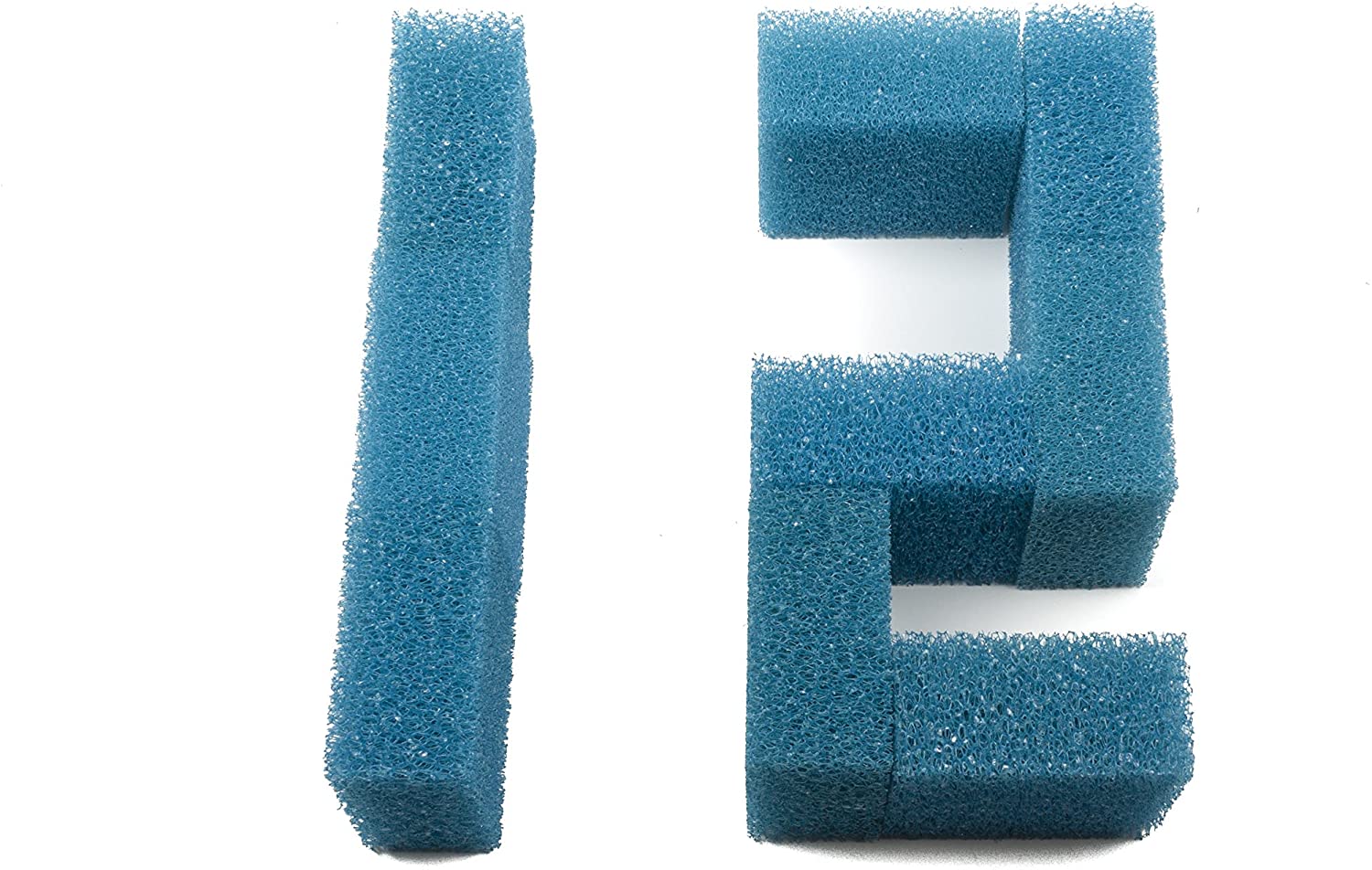 LTWHOME Course Foam Filter Pads Fish Tanks Fit for Juwel Compact (Pack of 12)