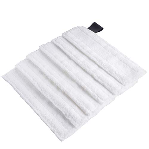 LTWHOME Replacement Microfibre Cloth Cover Pads Fit for Karcher EasyFix SC2, SC3, SC4, SC5 Steam Cleaner (Pack of 6)