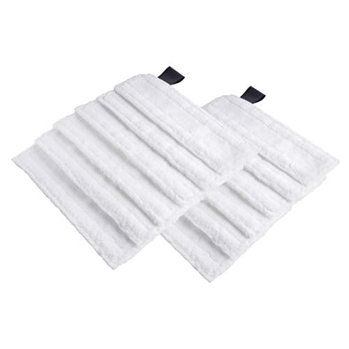 LTWHOME Replacement Microfibre Cloth Cover Pads Fit for Karcher EasyFix SC2, SC3, SC4, SC5 Steam Cleaner (Pack of 12)