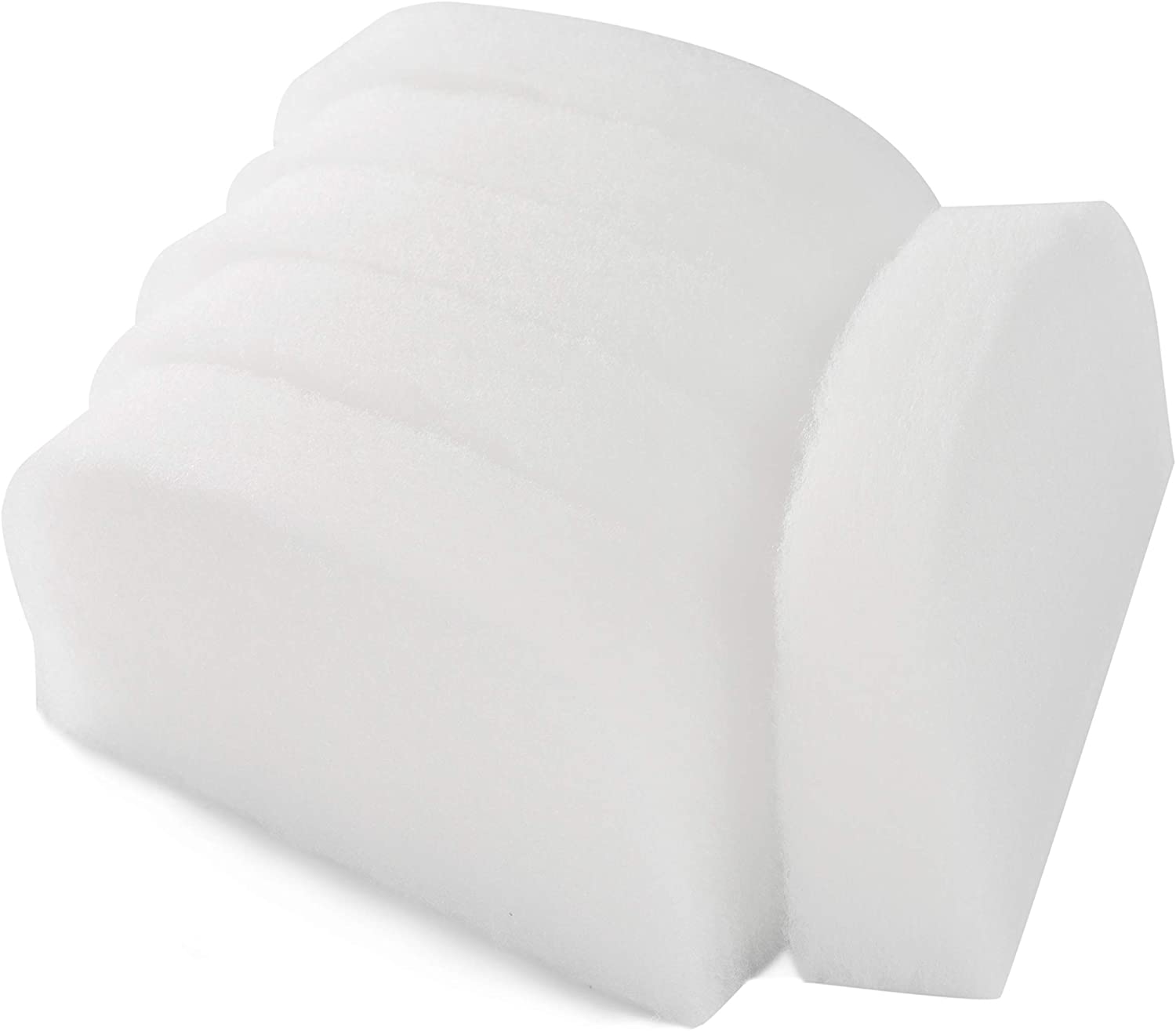 LTWHOME Compatible Polishing Filter Pads Fit for Fluval 104 105 106 204 205 206(Pack of 6)