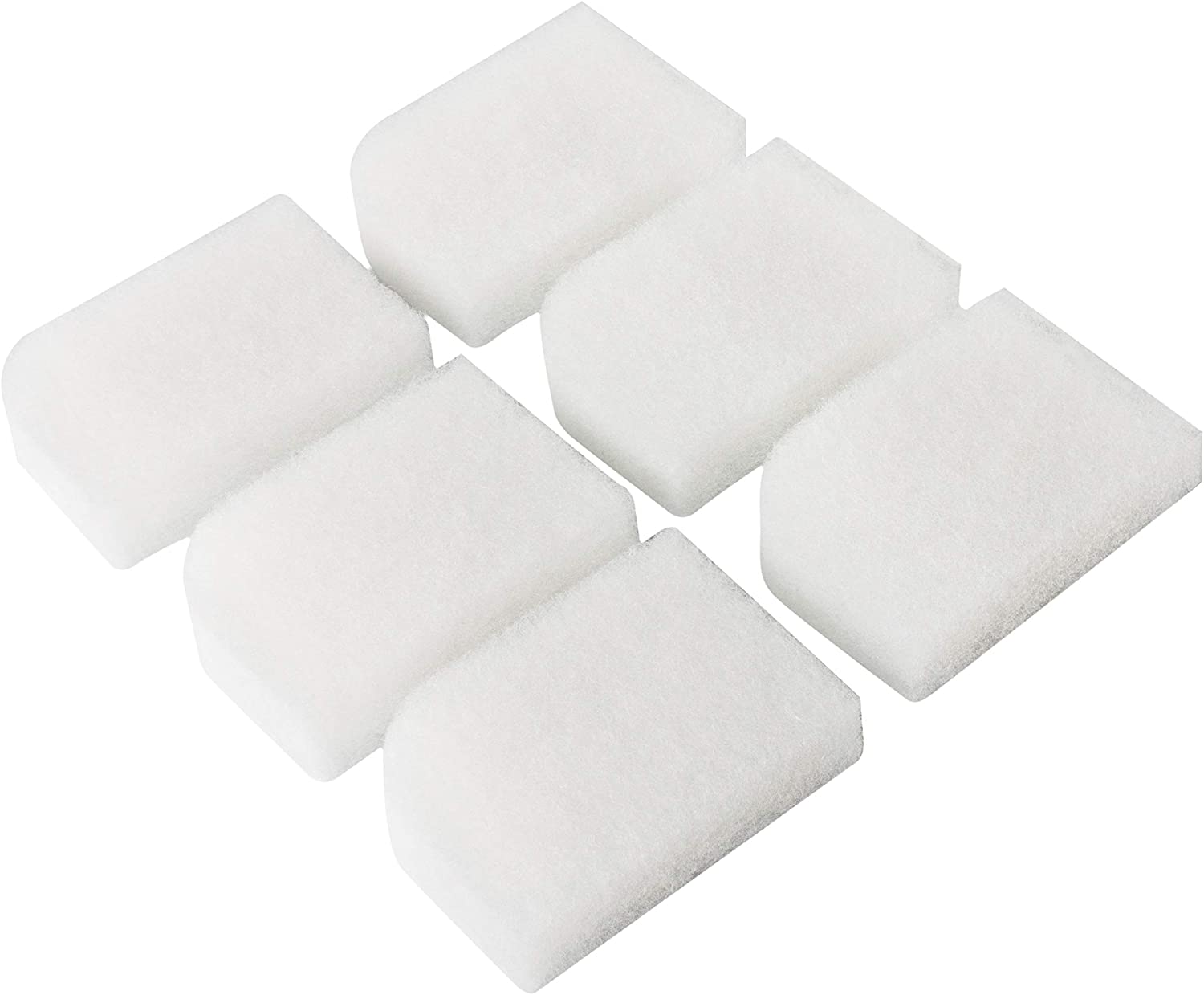 LTWHOME Compatible Polishing Filter Pads Fit for Fluval 304 305 306 404 405 406(Pack of 6)