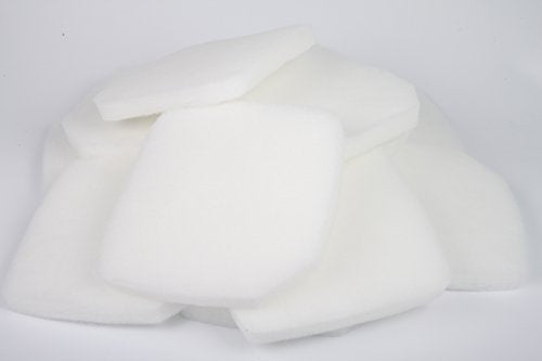 LTWHOME Replacement Fine Filter Pads Set Compatible with Professional 3e 2076/2078/450/700/600T(Pack of 50)
