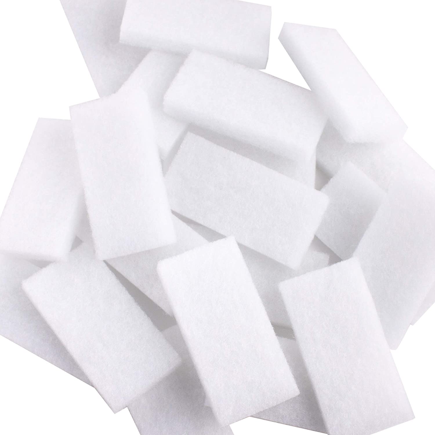 LTWHOME Replacement Poly Pads Fish Tank Media Fits for Juwel Compact Super Filters/S (Pack of 50)
