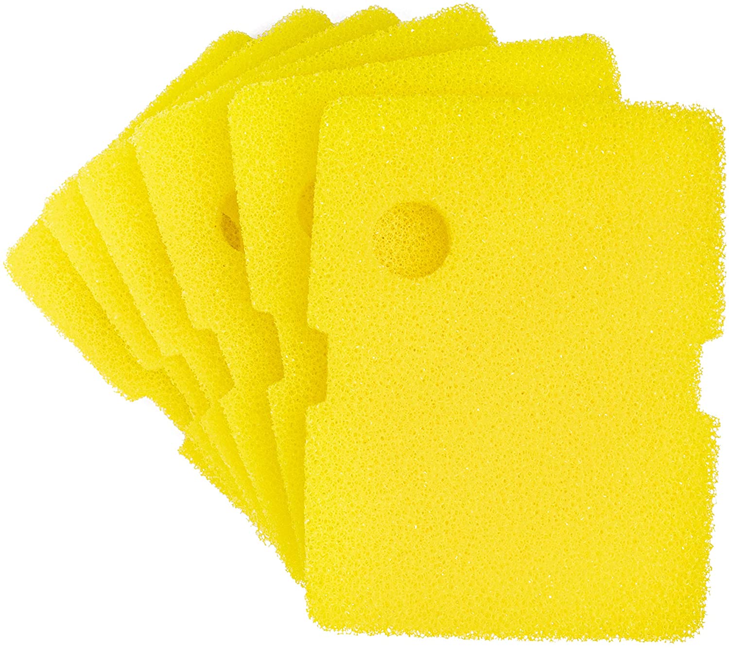 LTWHOME Compatible Bio Sponge Replacement for Cascade 1200/1500 GPH Aquarium Canister Filter (Pack of 6)