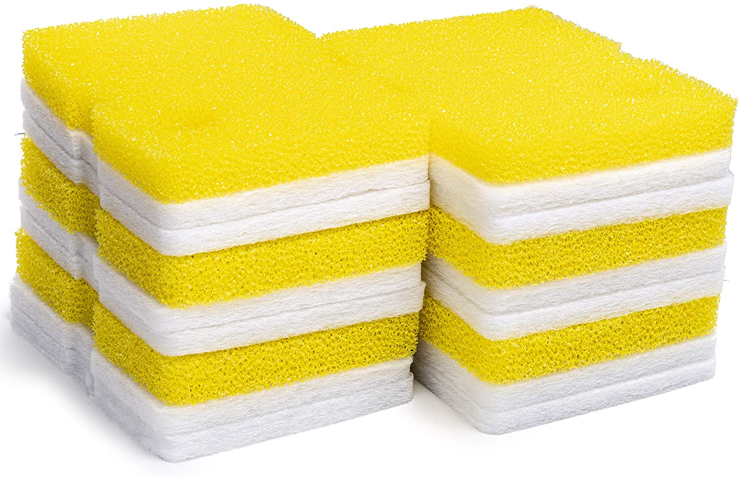 LTWHOME Compatible Bio Sponge and Floss Pad Replacement for Cascade 1200/1500 GPH Aquarium Canister Filter (Pack of 18)