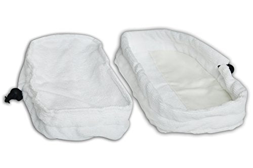 Pads Suitable for Bissell 3255-h Steam Mop Max Floor 21h6 (Pack of 2)