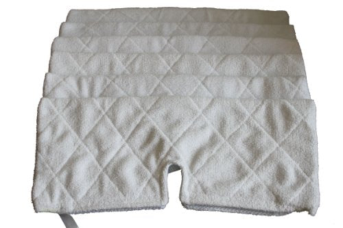 Replacement XL Pads Suitable for Shark Pocket Mop S3501 Large Xlt3501 (Pack of 6)