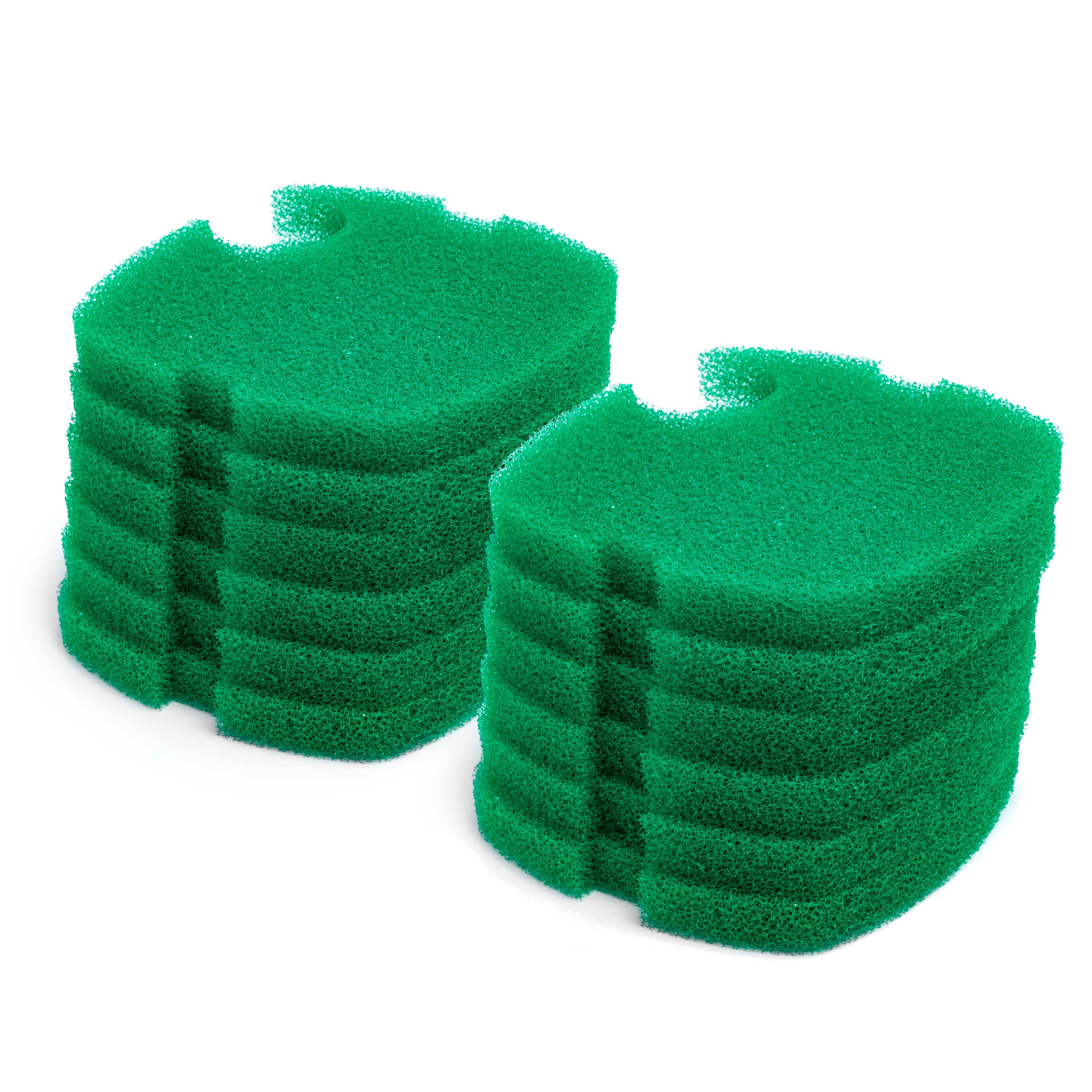LTWHOME Compatible Coarse Filter Pads Media Replacement for All Pond Solutions 1000EF+ Aquarium External Fish Tank Filter (Pack of 12)