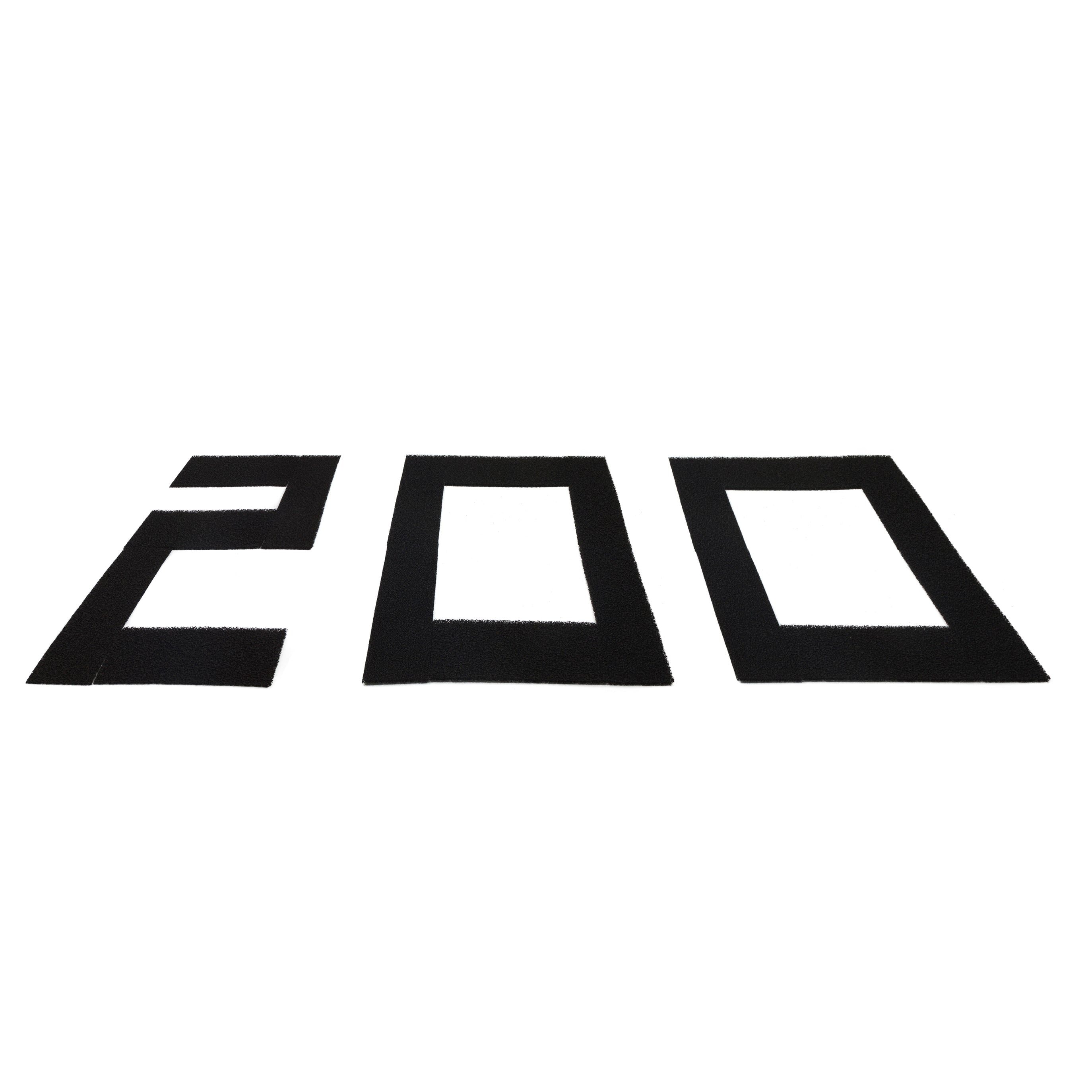 LTWHOME Compatible Carbon Foam Filters Non But Suitable for Fluval U4 Filter (Pack of 200)