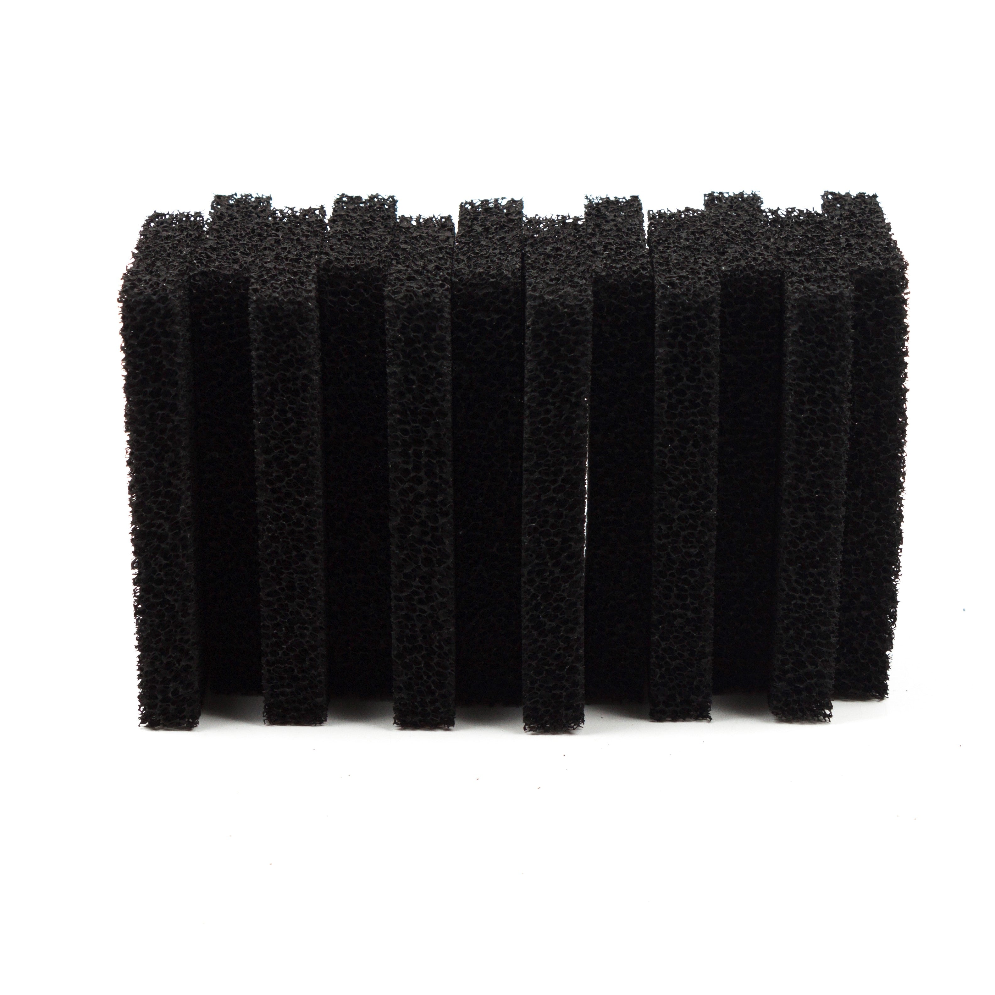 LTWHOME Compatible Carbon Foam Filters Suitable for Interpet Pf1 Internal Filter(Pack of 12)