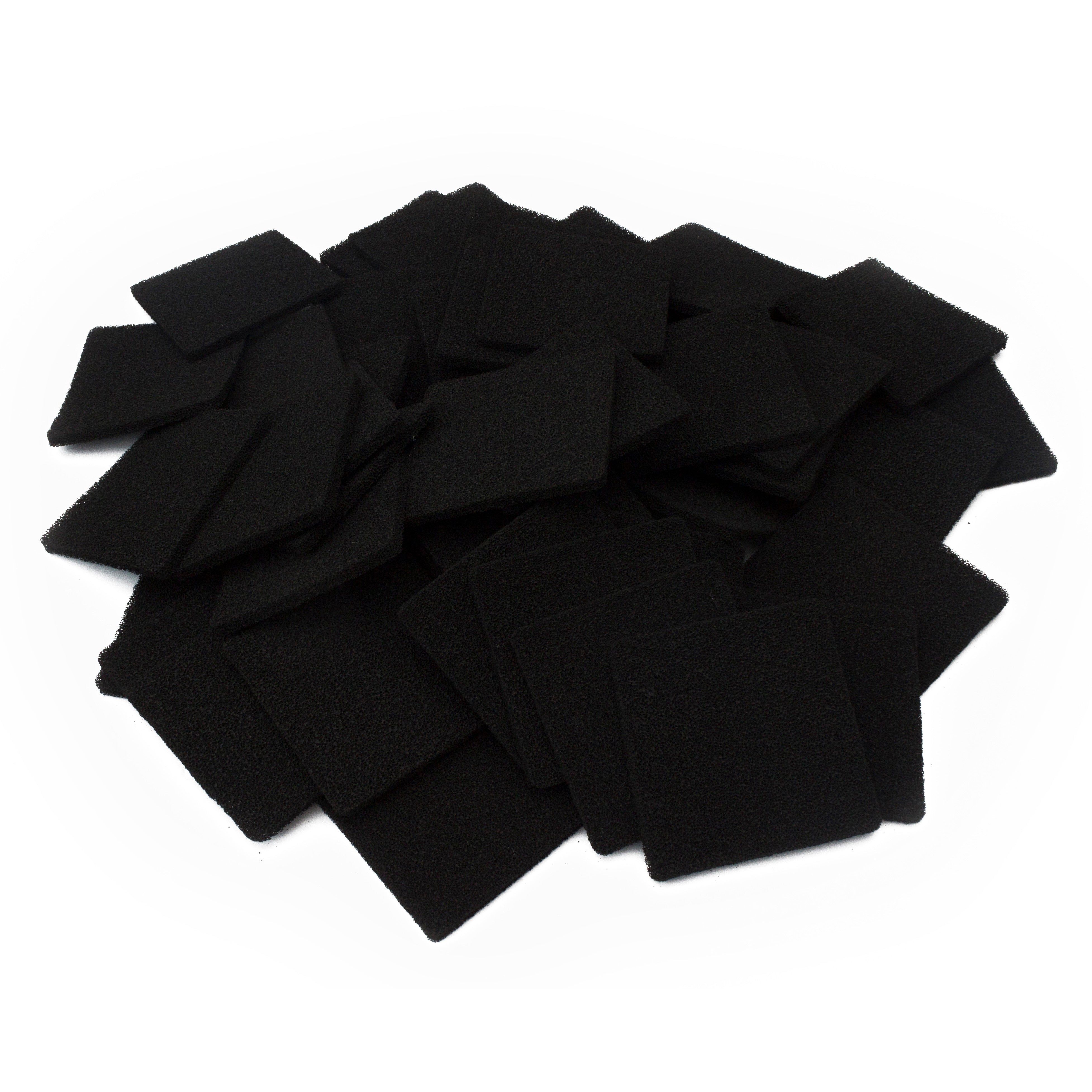 LTWHOME Compatible Carbon Filter Pad Fit for Rena Filstar xP Filter Media(Pack of 50)