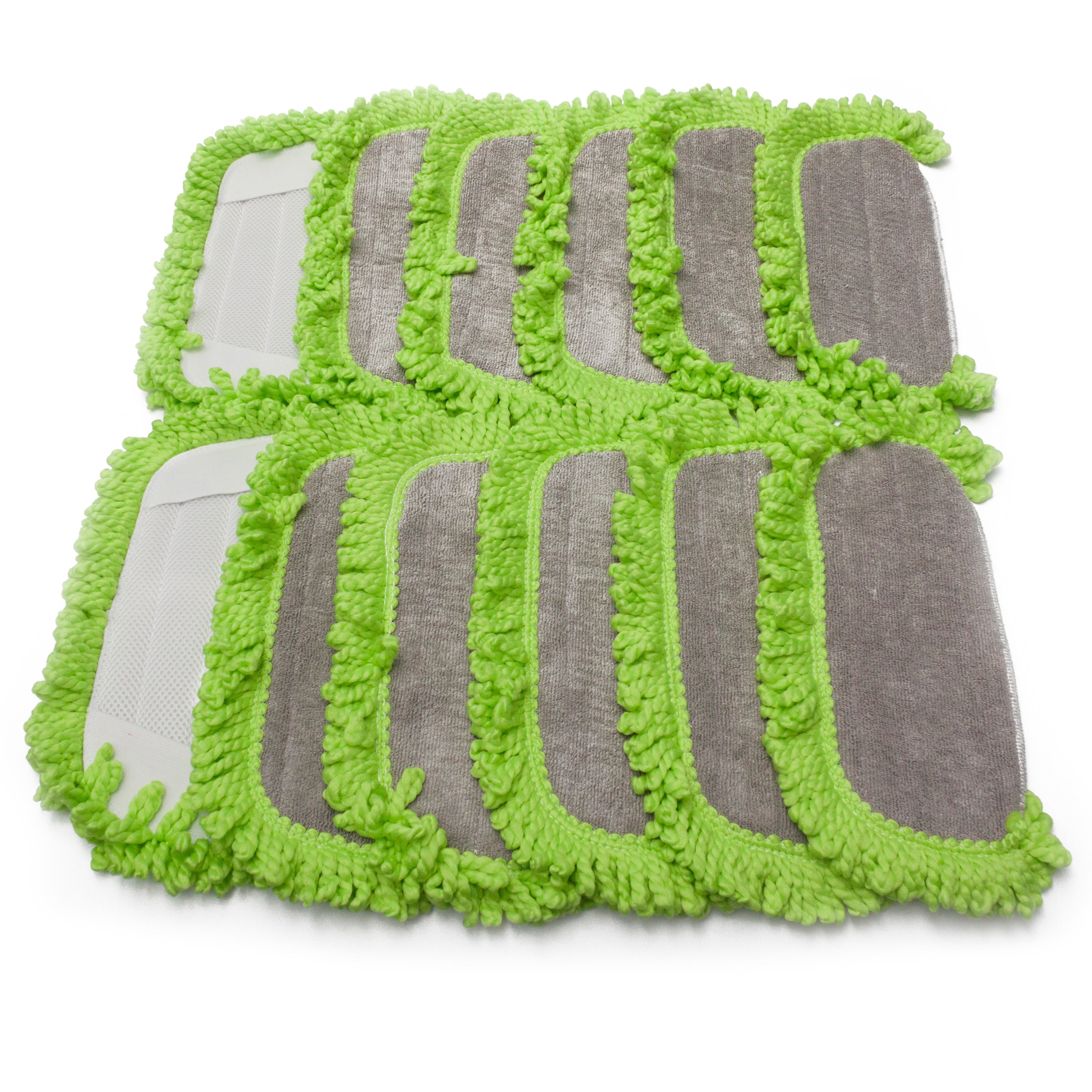 LTWHOME Washable Microfiber Replacement Pads Fit for Dirt Devil Vac, Compare to Part AD51005 (Pack of 12)