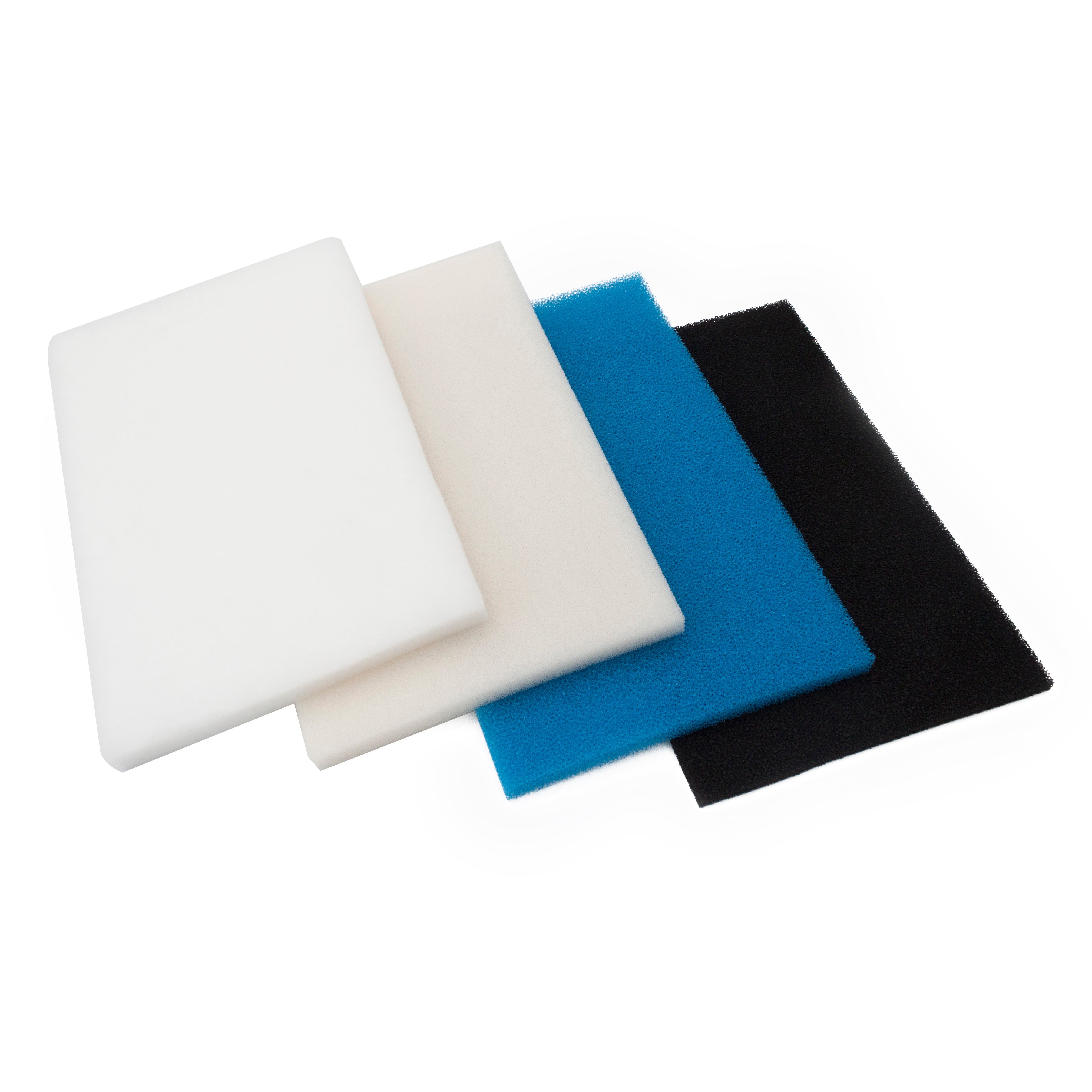 LTWHOME 18 Inch x 12 Inch DIY Carton Foam Fine Filter Sponge Set for Aquarium Pond (Pack of 1 Set)