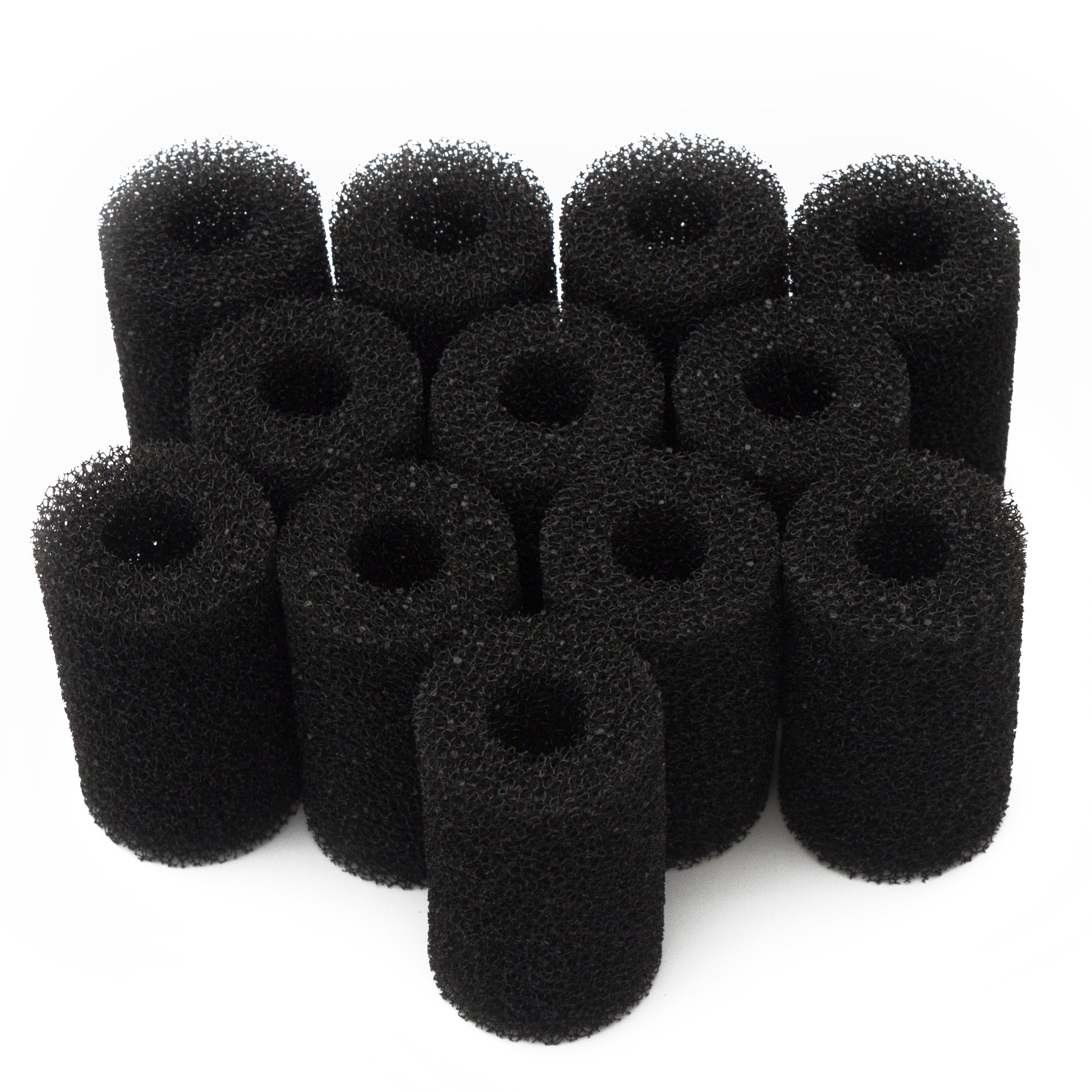 LTWHOME Aquarium Fish Tank Biochemical Filter Sponge,3.34 Inch x 1.96 Inch (HD) (Pack of 12)