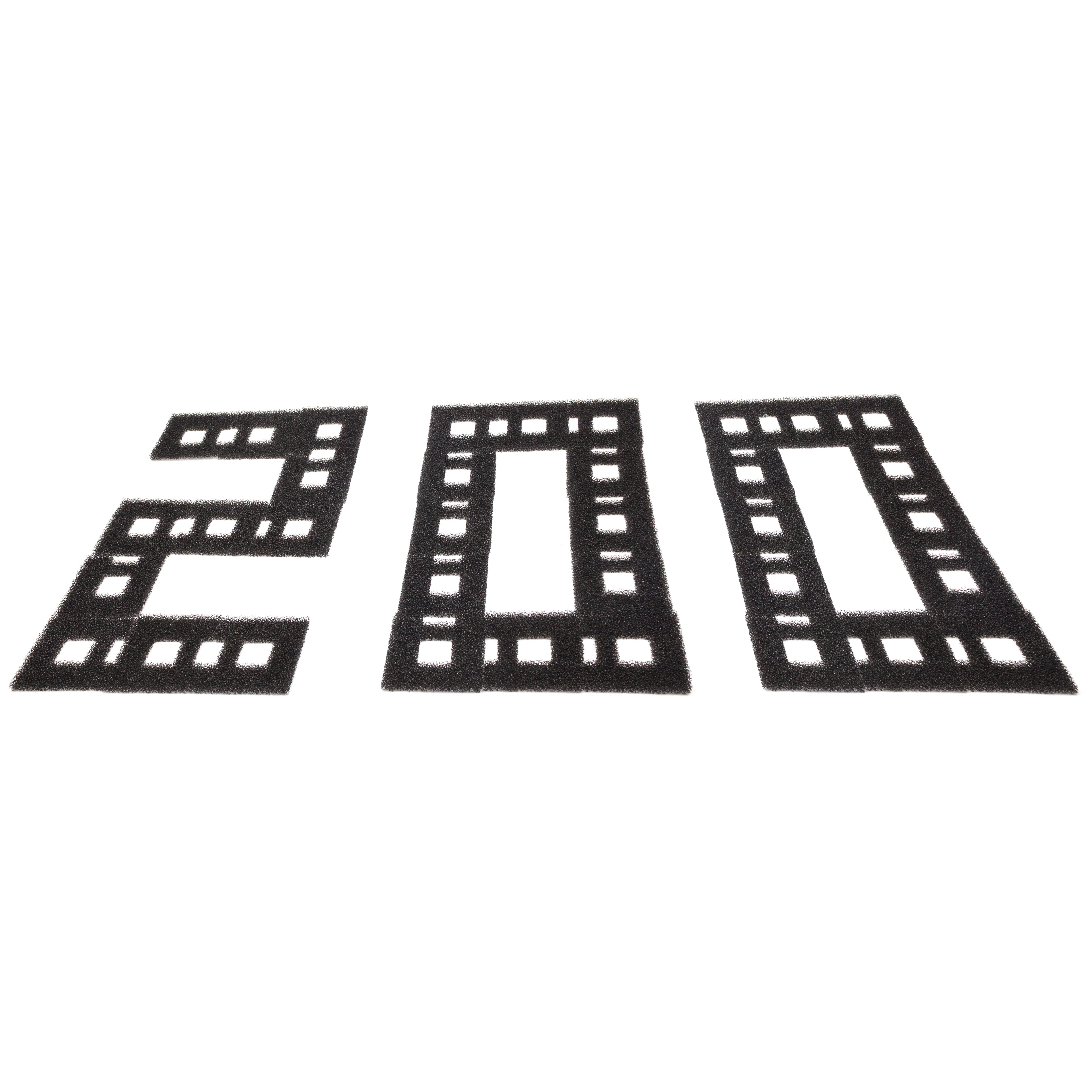 LTWHOME Compatible Foam Filters Pad Non Suitable for Fluval CHI (Pack of 200)
