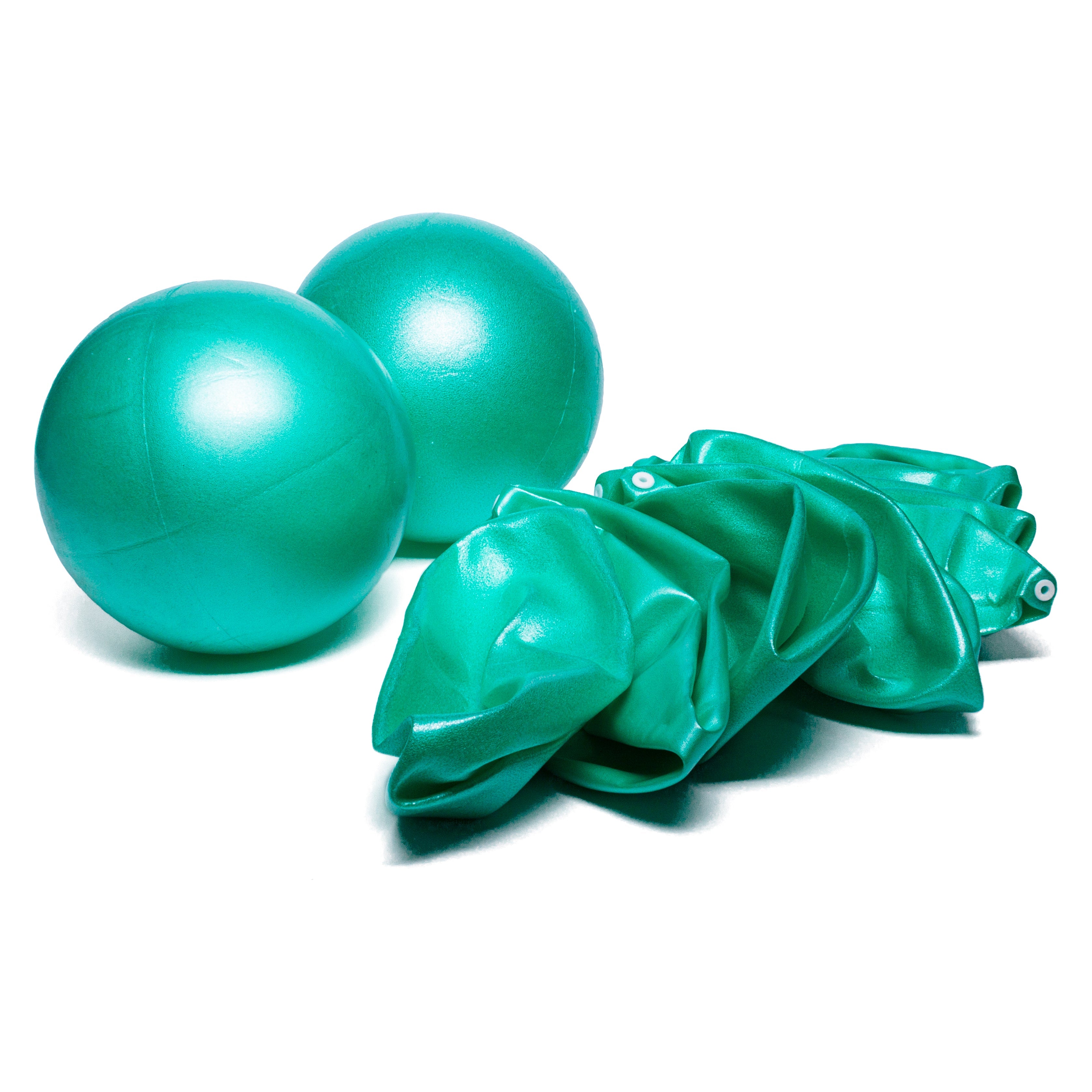 Pilates Yoga 8 Inch Green Ball Fitness Over Ball Bender(Pack of 10)