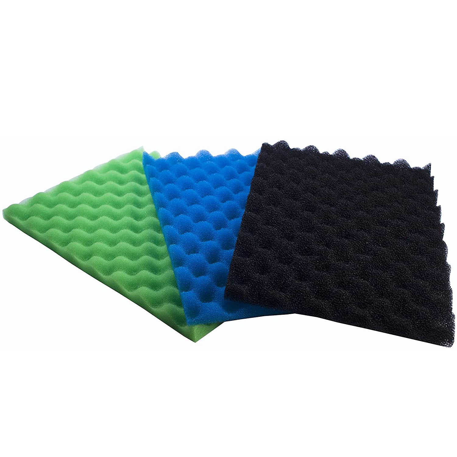 LTWHOME 1 Set Fish Pond Foam Filters fit for Lotus Green Genie 48000