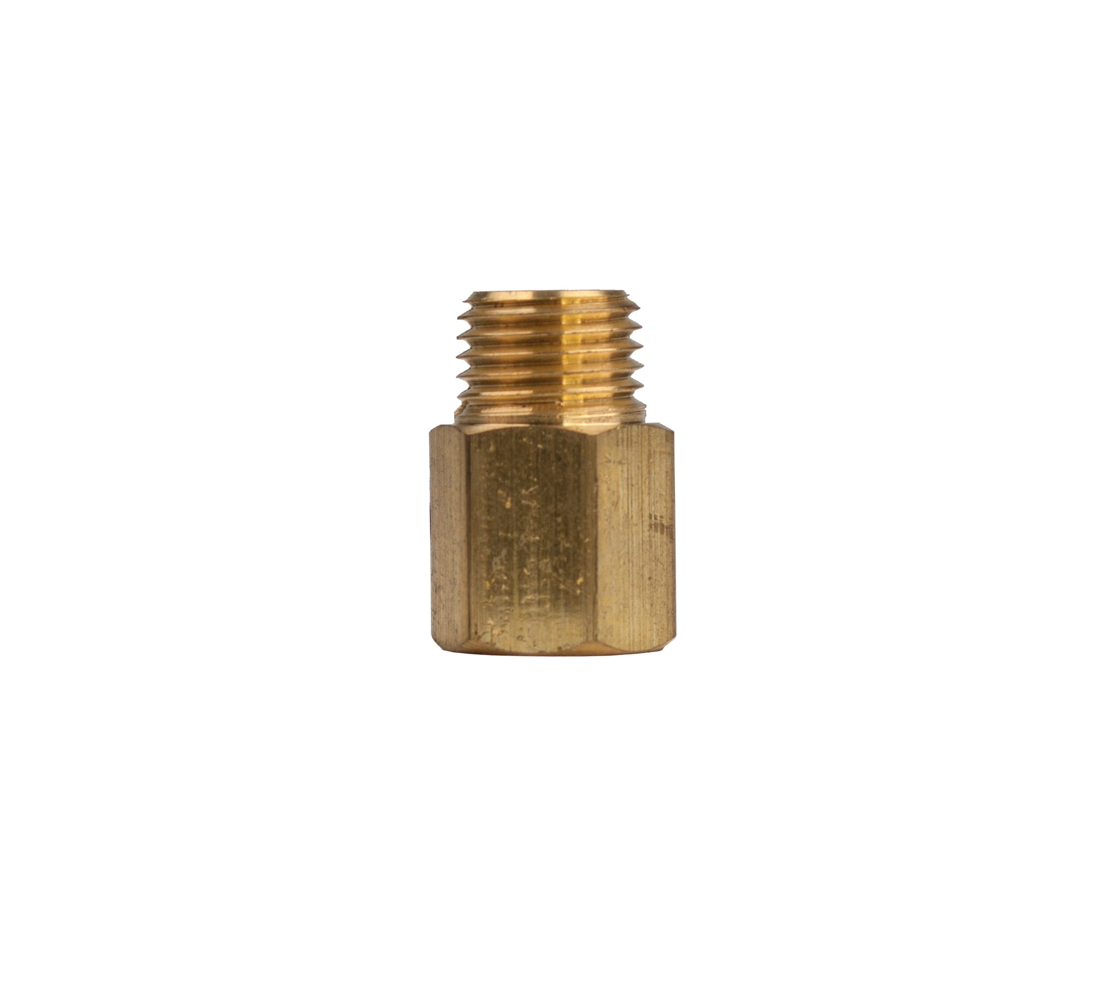 LTWFITTING Brass Pipe 1/4 Inch Female x 1/4 Inch Male NPT Adapter Fuel Gas Air(Pack of 400)