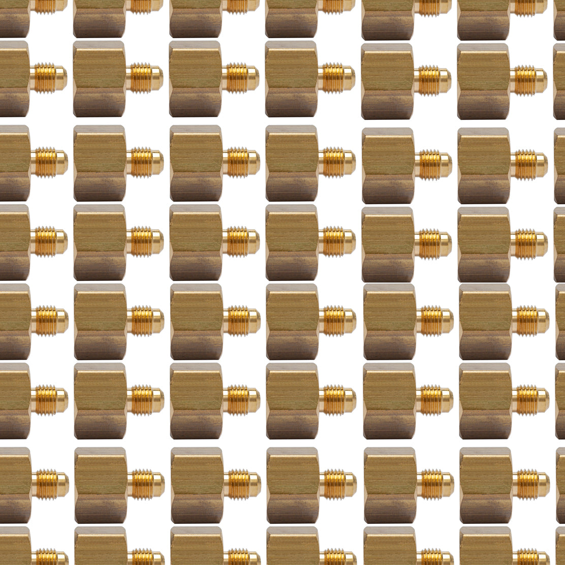 LTWFITTING Brass Fittings 45 Degree Flare 1/4 Inch OD x 1/2 Inch Female NPT Connector(Pack of 200)
