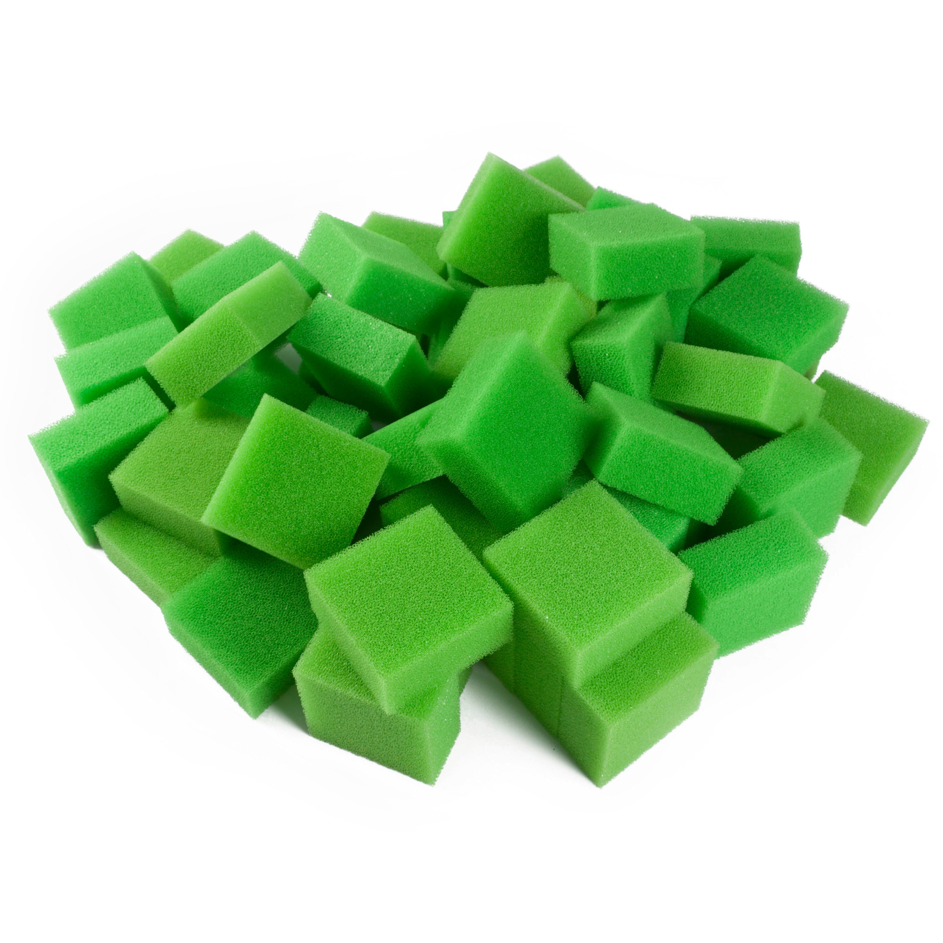LTWHOME Compatible Nitrate Foam Filter Pads Fish Tank Fit for Juwel Compact/BioFlow 3.0 Filters(Pack of 50)