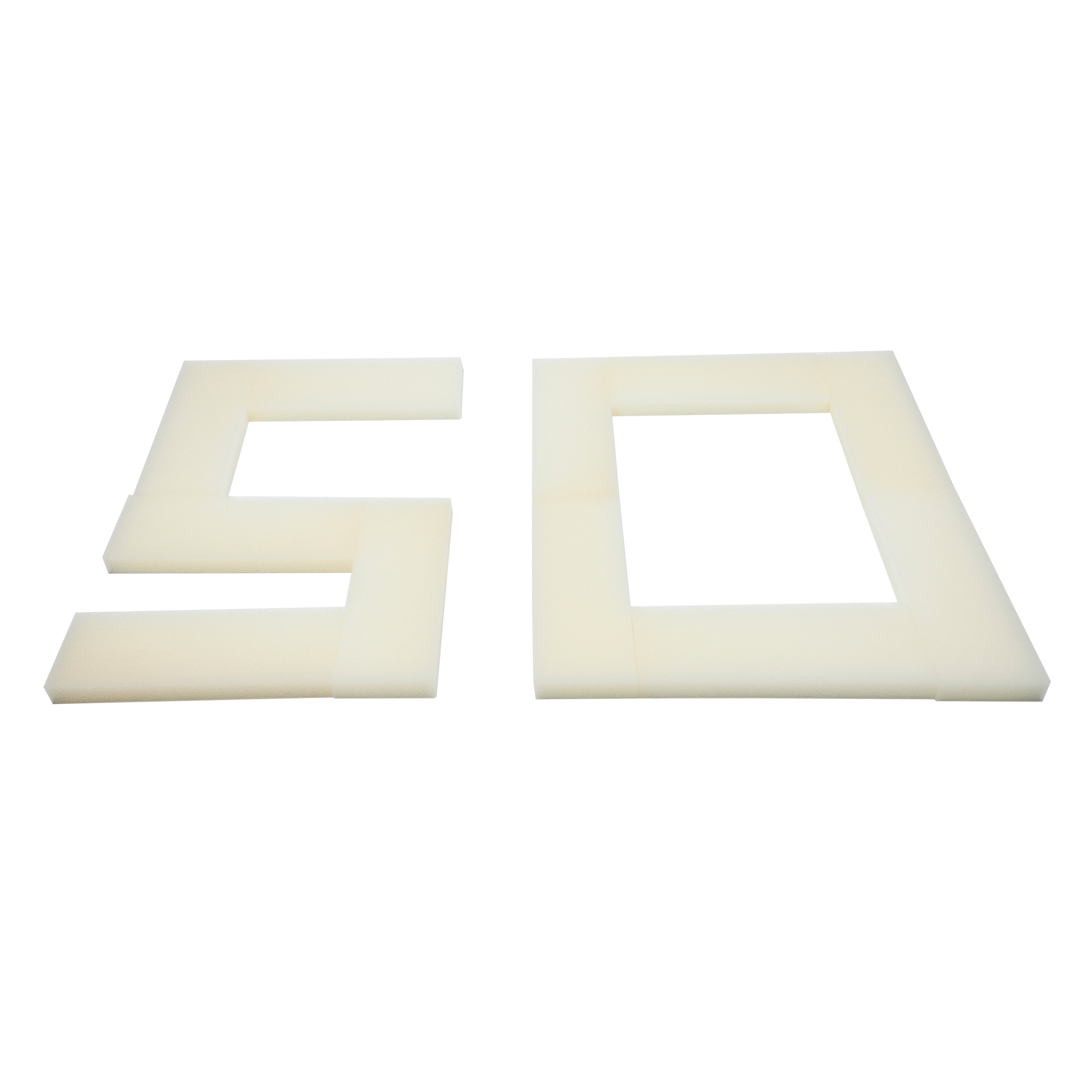 LTWHOME Foam Filters Suitable for Fluval 4 Plus 4+ Filter x 50 PK