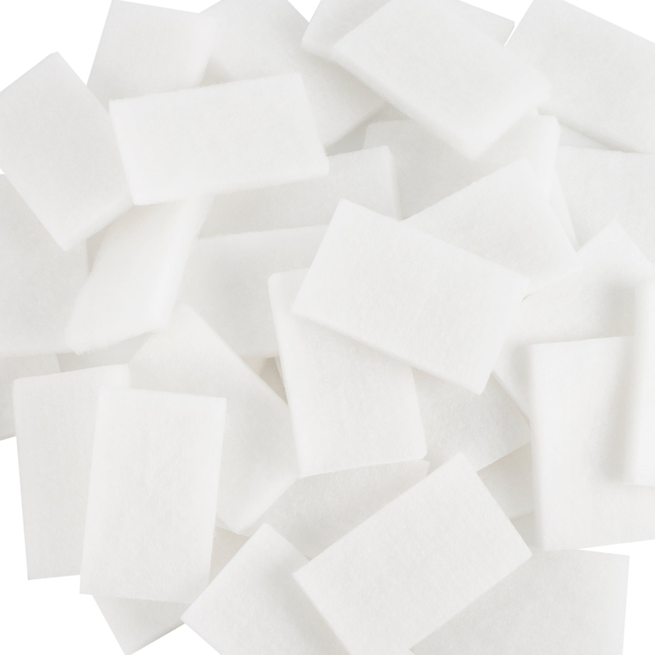 LTWHOME Compatible Polyester Filter Pad Non Suitable for Fluval 2 Plus + Filter (Pack of 50)