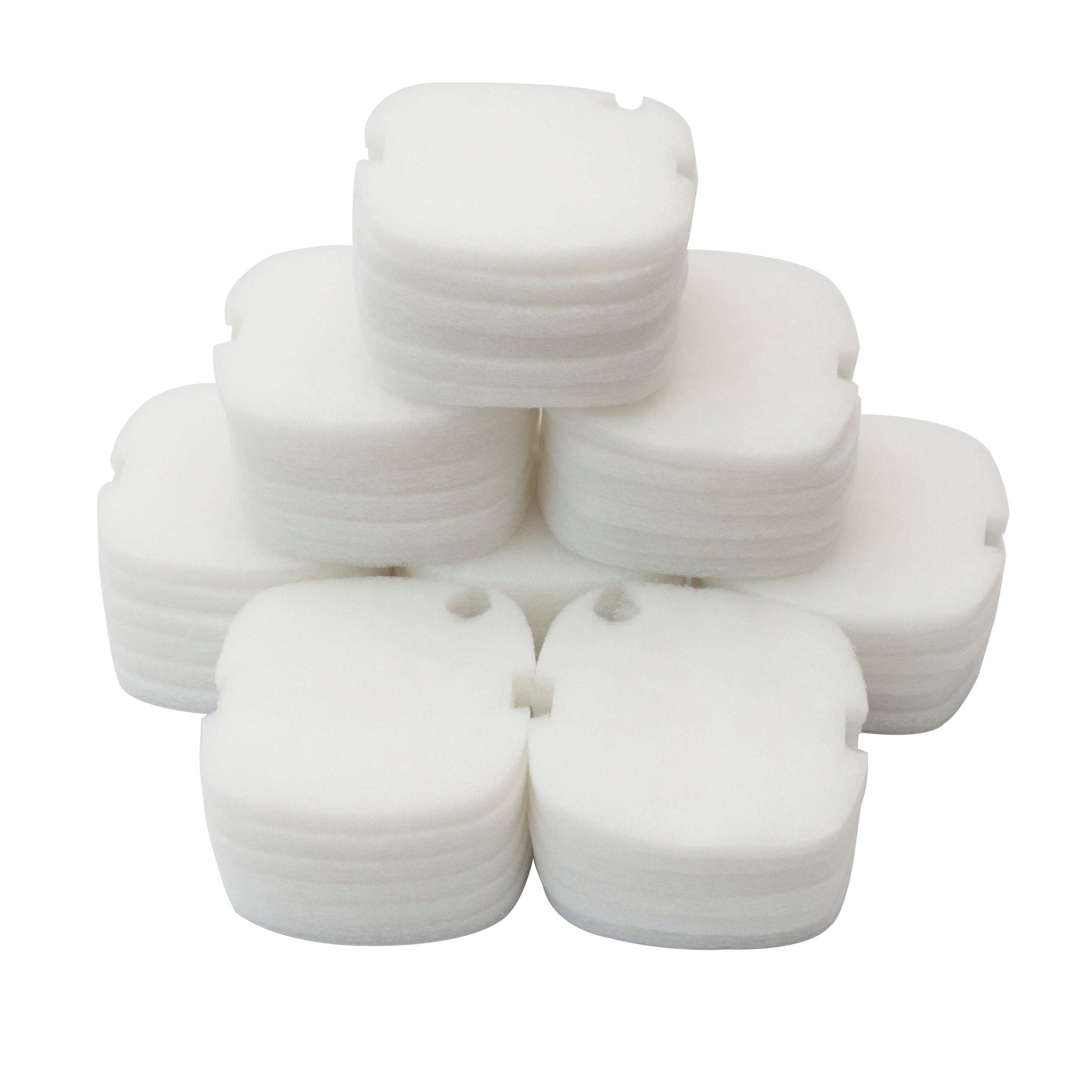 LTWHOME Replacement Compatible Filter Floss Pads Fit for Tetratec External Filters EX400 / EX600 / EX700 FF (Pack of 50)