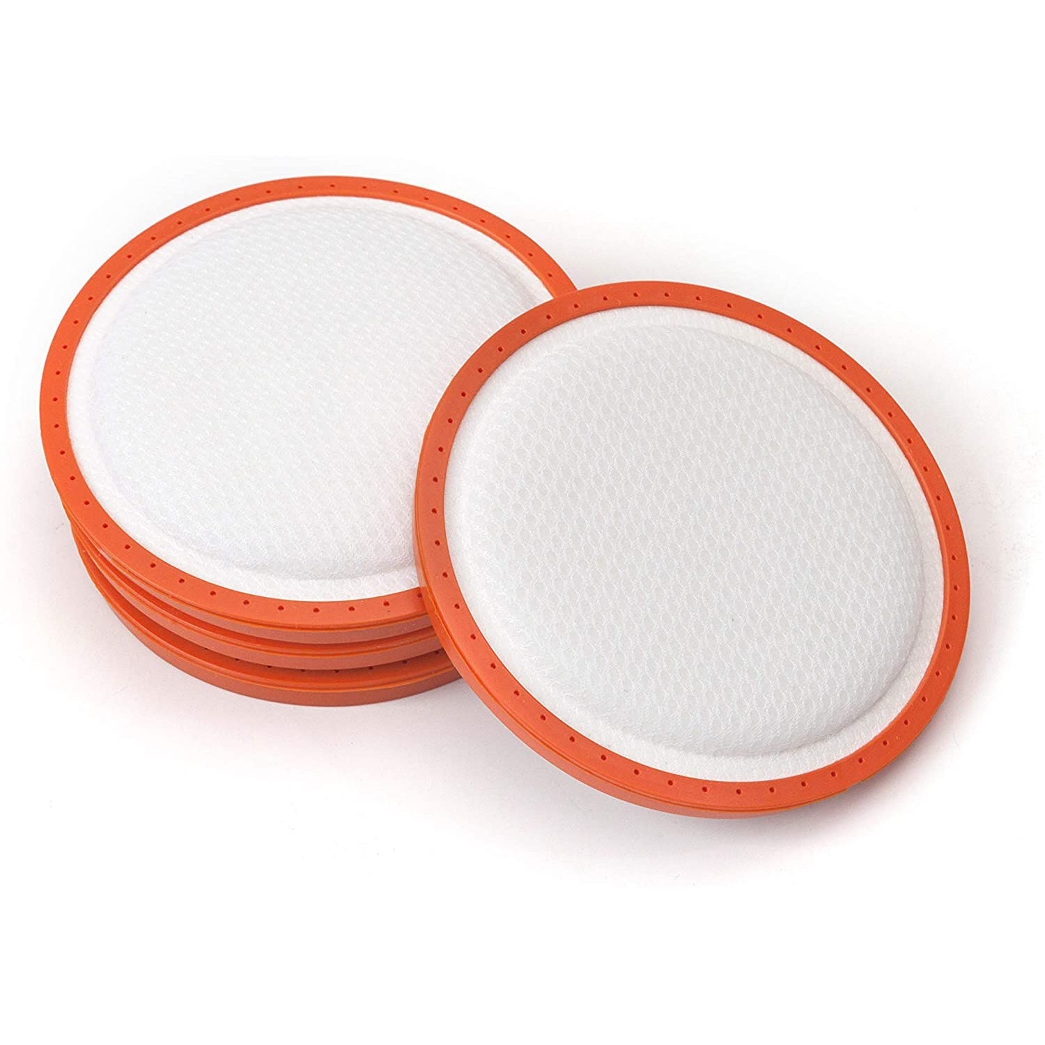 LTWHOME Motor Filter (125mm in Diameter) for Vax Power 8 Models U87-P7-PF, U87-AA-B and Dirt Devil 2991001 Centrino / CC2 M2991 Vacuum Cleaners (Pack of 4)
